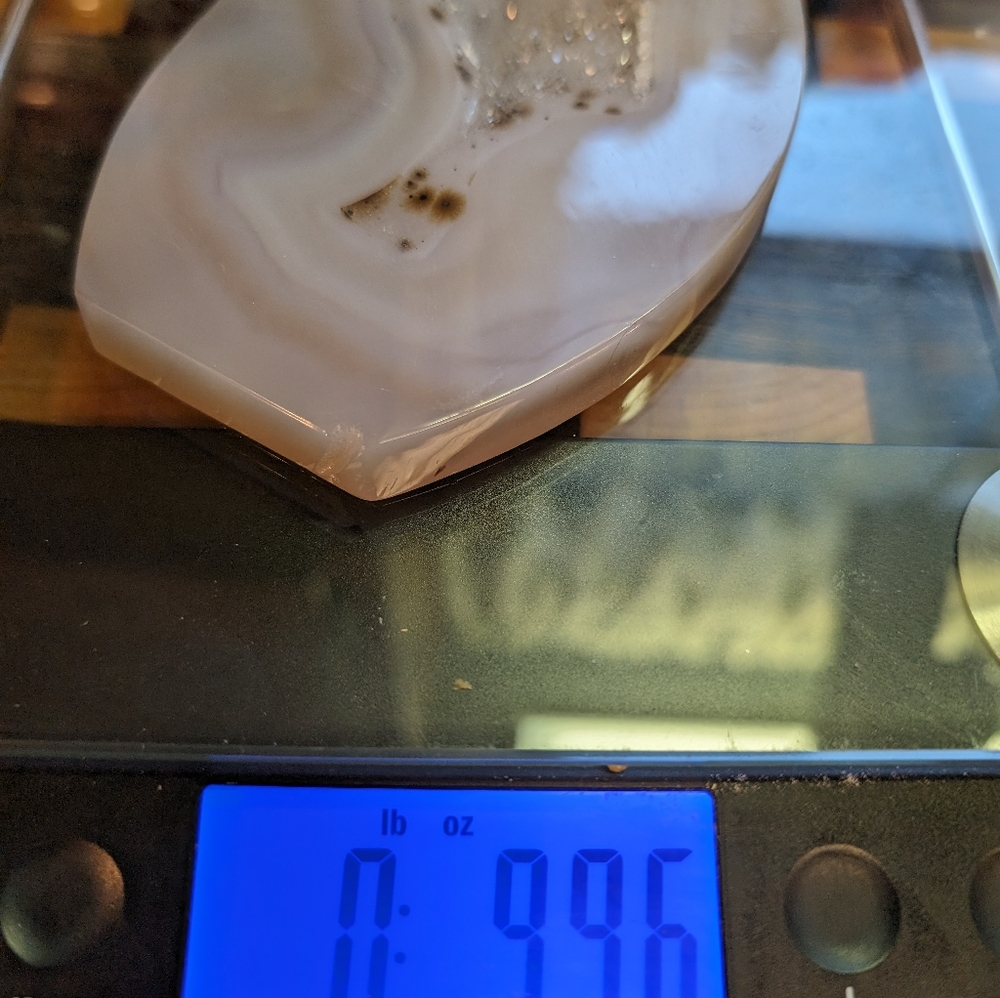 Crystal Druzy Agate on Stand - Picture 7 of 7